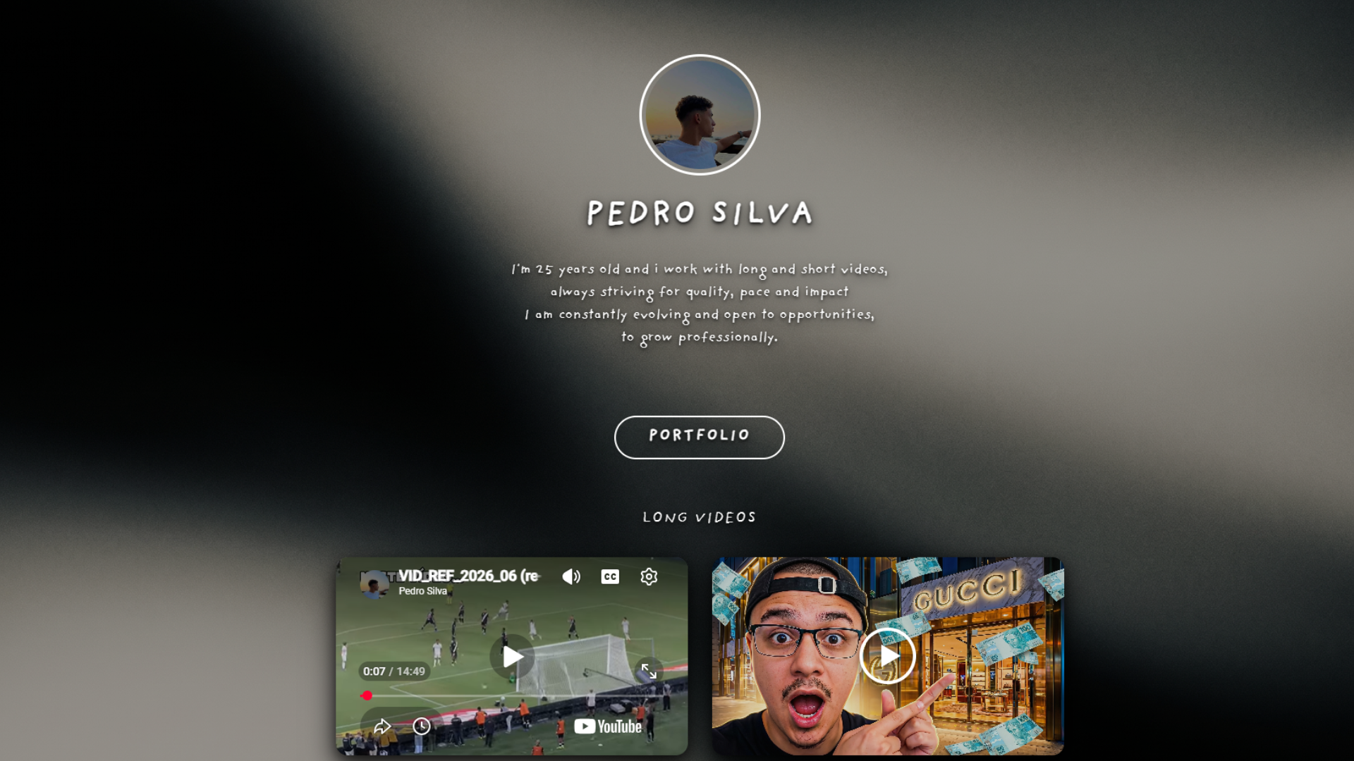 portfolio-template screenshot 1